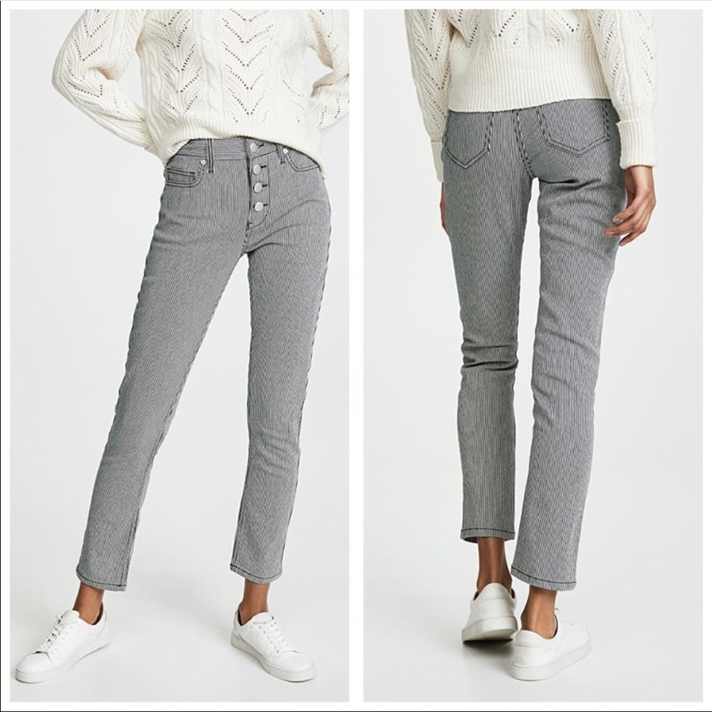 3/$30 Joie Aerindis Stripe Stovepipe Pants